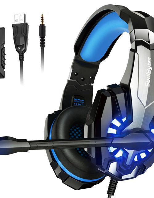 Load image into Gallery viewer, S9 Head mounted Esports Gaming Earphones Wired Luminous Computer Earphones PS4 Earphones
