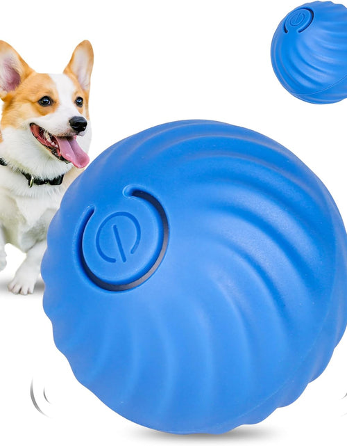 Load image into Gallery viewer, Smart Interactive Dog Toy Ball, Active Rolling Wicked Ball with Automatic Bouncing and Rotating for Puppy/Small Dogs Durable, Chewable, USB Recharger and Fun Gift Toy to Dog 2.2inch
