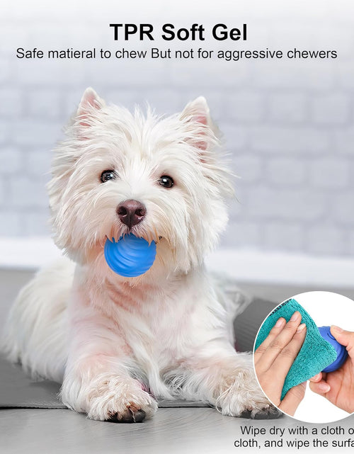 Load image into Gallery viewer, Smart Interactive Dog Toy Ball, Active Rolling Wicked Ball with Automatic Bouncing and Rotating for Puppy/Small Dogs Durable, Chewable, USB Recharger and Fun Gift Toy to Dog 2.2inch
