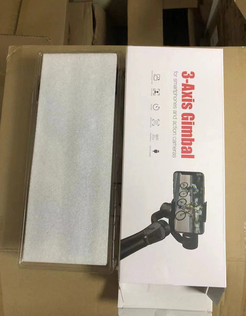 Load image into Gallery viewer, H4/F6/F8/F10 three-axis handheld mobile phone stabilizer video recording outdoor anti-shake shooting bracket

