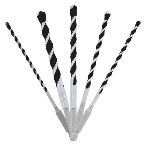 Load image into Gallery viewer, Diablo DMAMM1190-S5 5 pc Multi-Material Carbide-Tipped Hammer Drill Bit Set (5-Piece)
