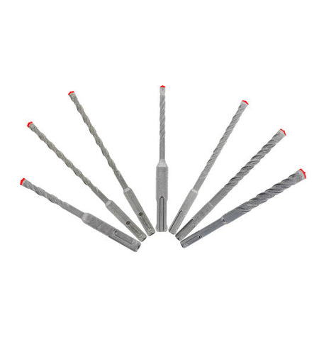 Diablo DMAPL9920-S7 7pc Rebar Demon™ SDS-Plus 4-Cutter Full Carbide Head Hammer Bit Set (7-Piece)