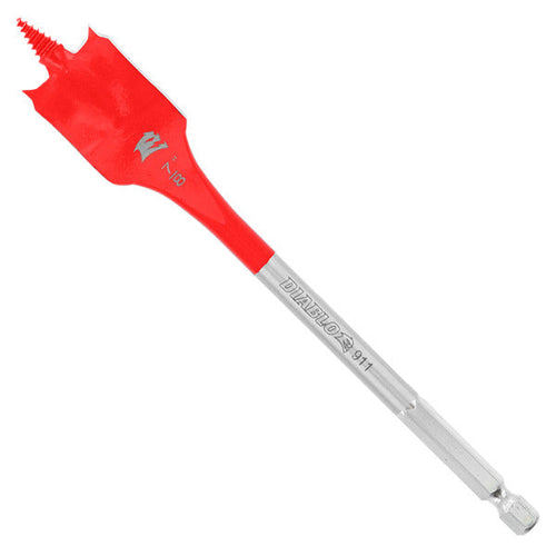 Load image into Gallery viewer, Diablo DSP2110-P2 7/8" x 6" Spade Bits for Wood (2-Pack)
