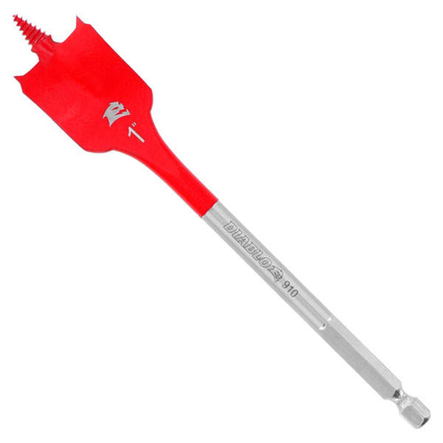 Load image into Gallery viewer, Diablo DSP2130-P2 1" x 6" Spade Bits for Wood (2-Pack)
