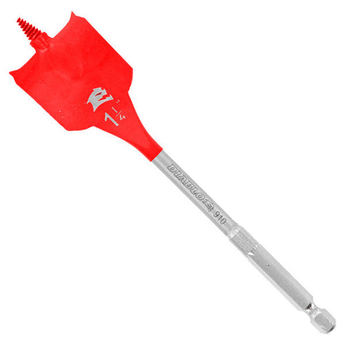 Load image into Gallery viewer, Diablo DSP2150-P2 1-1/4" x 6" Spade Bits for Wood (2-Pack)

