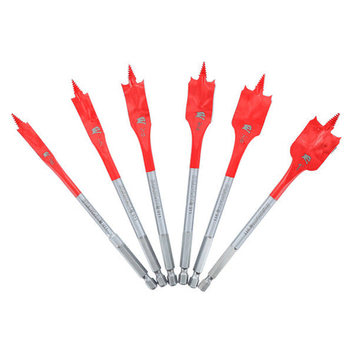 Load image into Gallery viewer, Diablo DSP2920-S6 6 pc Spade Bit Set for Wood (6-Piece)
