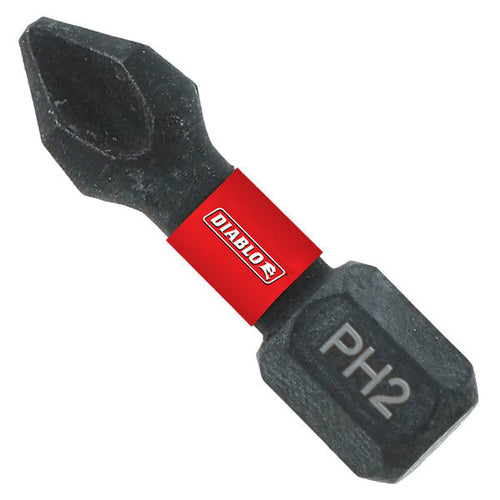 Load image into Gallery viewer, Diablo DPH21B 1" #2 Phillips Drive Bit (Bulk)

