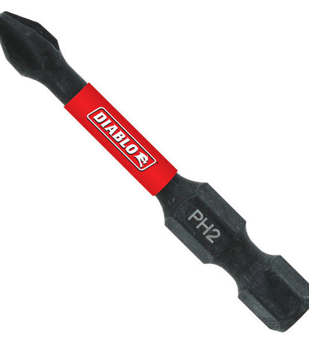 Diablo DPH2R2B 2" #2 Phillips Reduced for Drywall Screws Drive Bit (Bulk)
