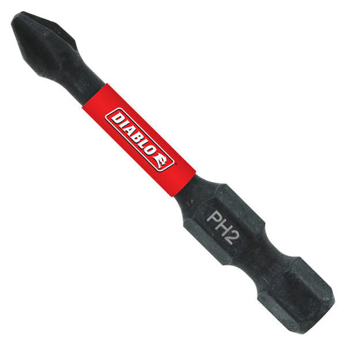 Load image into Gallery viewer, Diablo DPH2R2B 2" #2 Phillips Reduced for Drywall Screws Drive Bit (Bulk)
