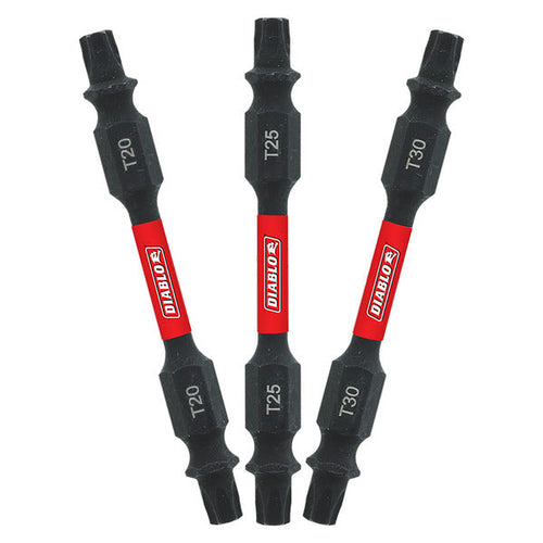 Load image into Gallery viewer, Diablo DDET2525B 2-1/2" Double-Ended Torx Drive Bit (Bulk)
