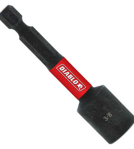 Diablo DNTSL38B 3/8" x 2-9/16" Magnetic Nut Driver (Bulk)
