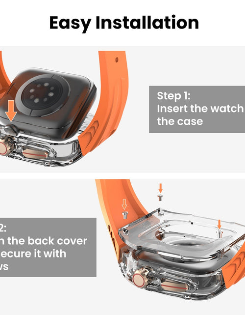 Load image into Gallery viewer, Suitable for Apple Watch triple proof design splicing high-quality silicone strap
