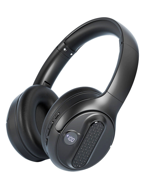 Load image into Gallery viewer, Head mounted Bluetooth earphones with portable power bank wireless earphones Type-C interface foldable card insertion
