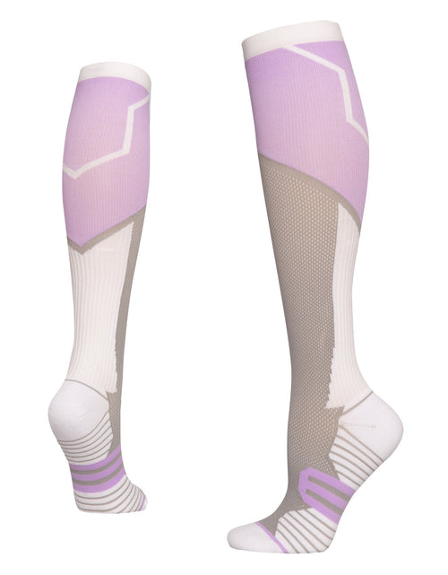 Load image into Gallery viewer, Outdoor sports pressure socks, women's long tube skipping rope fitness calf socks, second grade gradient elastic compression socks
