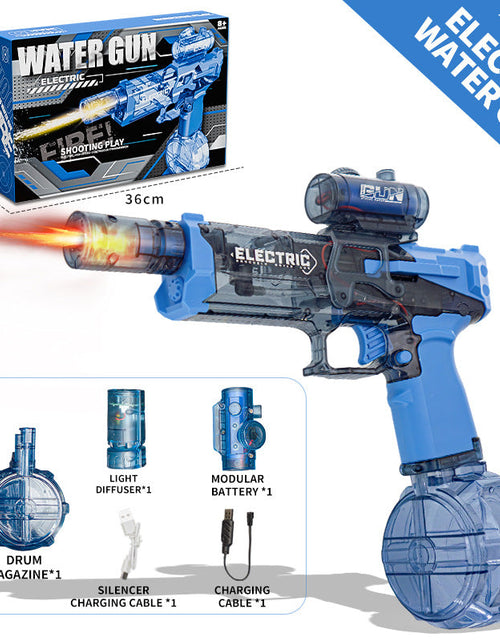 Load image into Gallery viewer, New Electric Automatic Water Gun With light Sprays Water Continuously High-pressure High-speed Powerful Ice Blast Water Gun Toys
