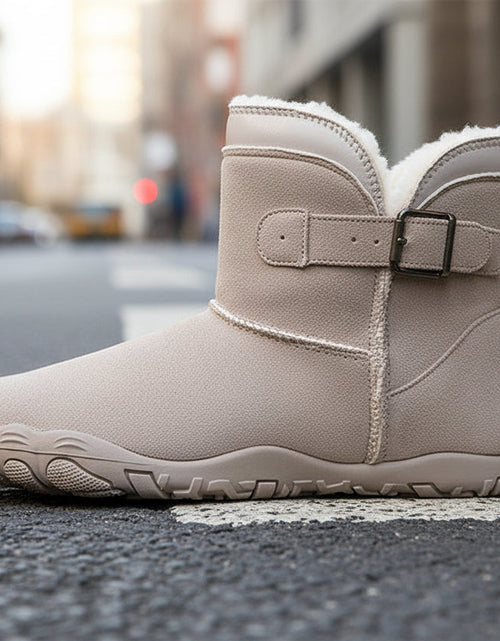 Load image into Gallery viewer, Unisex Warm Fleece-Lined Snow Boots – Anti-Slip Winter Boots
