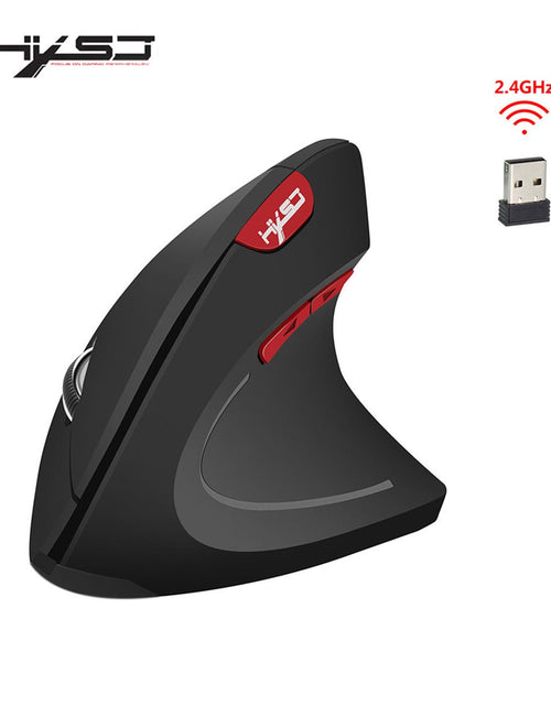 Load image into Gallery viewer, New Wireless Mouse 2.4G Vertical Health Mouse External Battery 6D Design Computer Office
