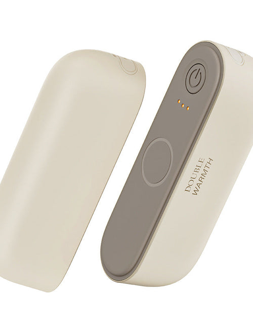 Load image into Gallery viewer, Magnetic suction electric hand warmer creative split type hand warmer USB outdoor warm baby portable 2-in-1
