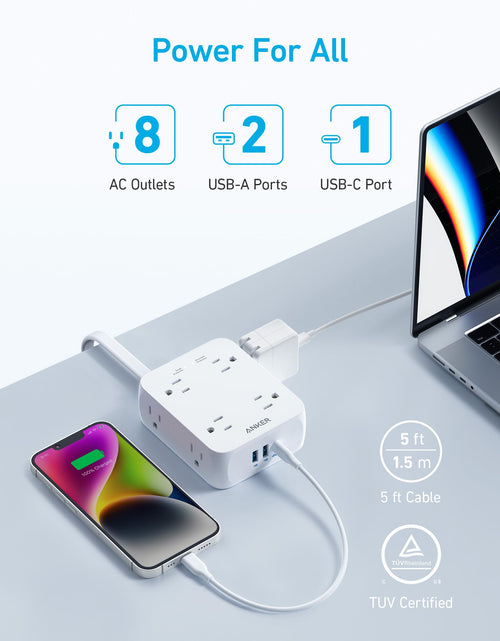Load image into Gallery viewer, Anker <b>341</b> USB Power Strip

