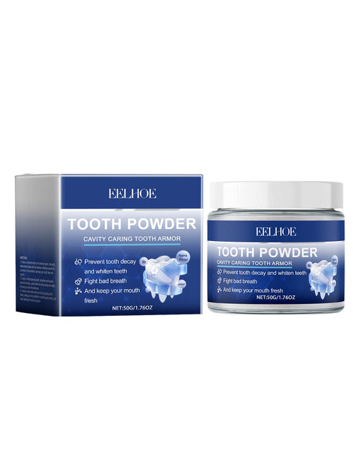 Load image into Gallery viewer, EELHOE Dental Powder Care Gums Fresh Breath Daily Gentle Cleaning Teeth Stains Yellow Powder
