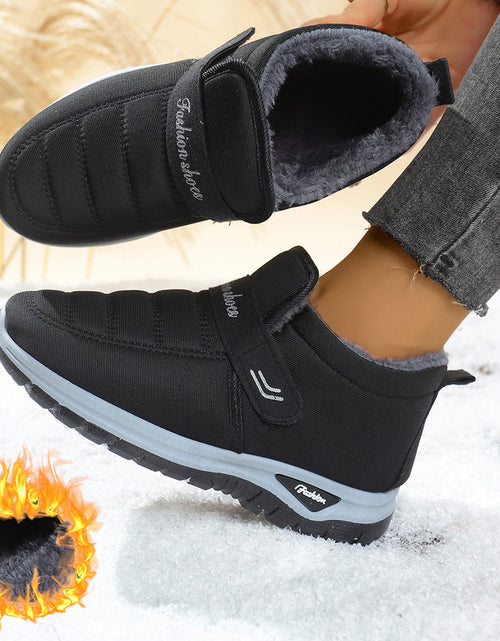 Load image into Gallery viewer, Women’s Fleece-Lined Insulated Snow Boots – Warm Winter Anti-Slip Boots

