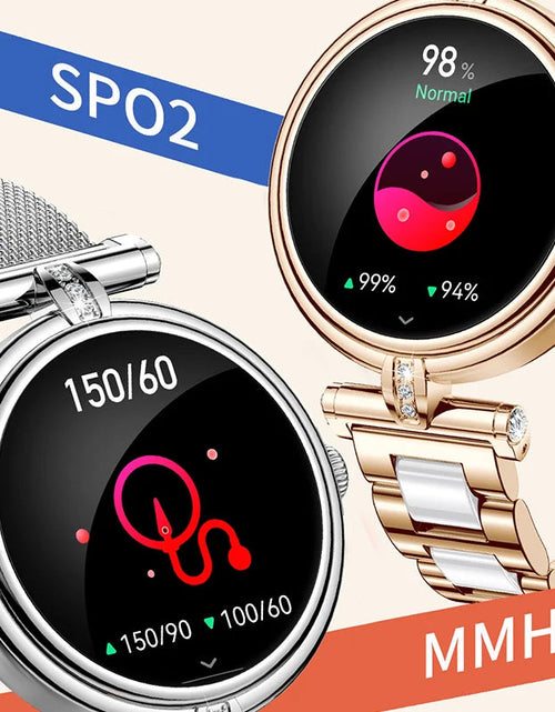 Load image into Gallery viewer, AK62 Smart Watch Women 1.09 Inch HD Screen Custom Watch Face Sports Fitness Tracker Bluetooth Call Lady Smartwatch 2024
