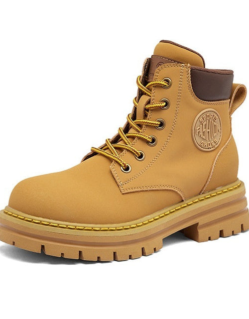 Load image into Gallery viewer, Women’s Genuine Leather Martin Boots
