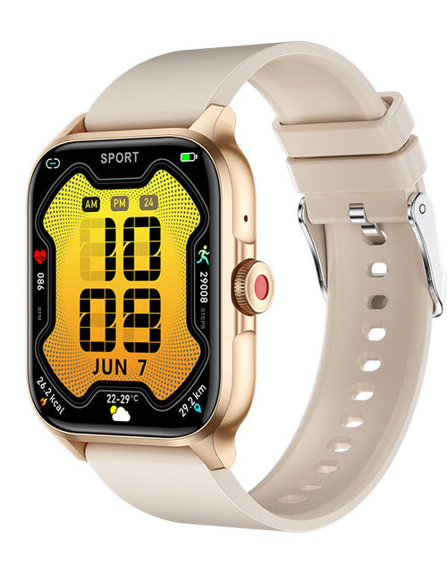 Load image into Gallery viewer, New QX15 smart watch Bluetooth call HD screen rotating button heart rate blood oxygen waterproof sports
