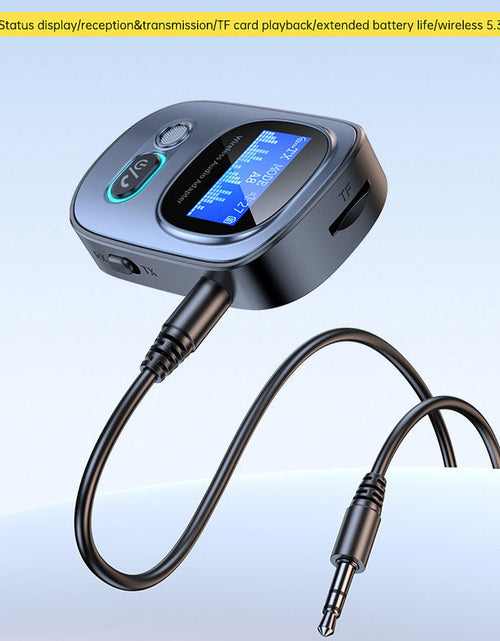 Load image into Gallery viewer, Bluetooth 5.3 adapter T68 Bluetooth audio receiver and transmitter 2-in-1 music receiver Bluetooth transmitter
