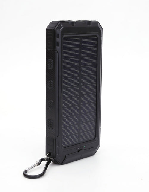Load image into Gallery viewer, Ultra thin solar power bank 20000mAh with compass three proof solar power bank

