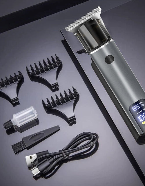 Load image into Gallery viewer, Hair clipper hair clipper electric hair clipper oil cutting head carving bald head, hair clipper
