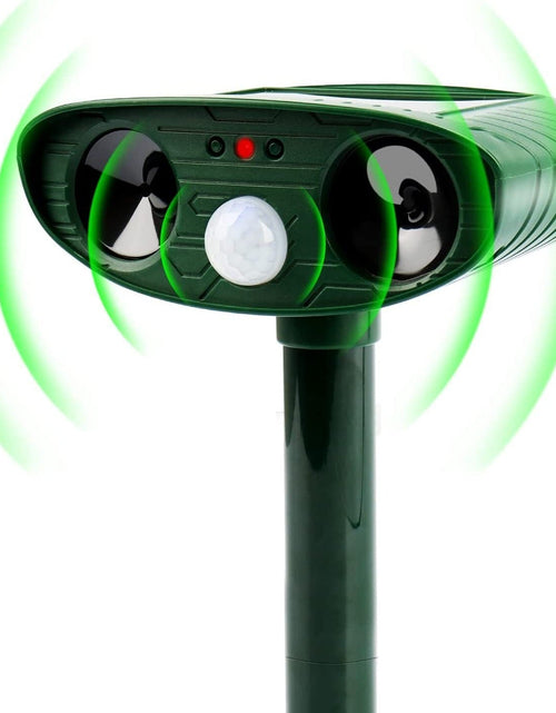 Load image into Gallery viewer, Solar powered animal repellent
