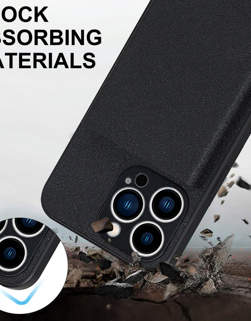 Load image into Gallery viewer, Suitable for iPhone 14 PROMAX plug-in phone case  Apple 11 aluminum alloy wallet phone case IP13 protective case
