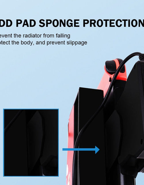 Load image into Gallery viewer, Suitable for switch host heatsink switch game console base with temperature display and cooling fan
