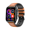 Brown leather strap