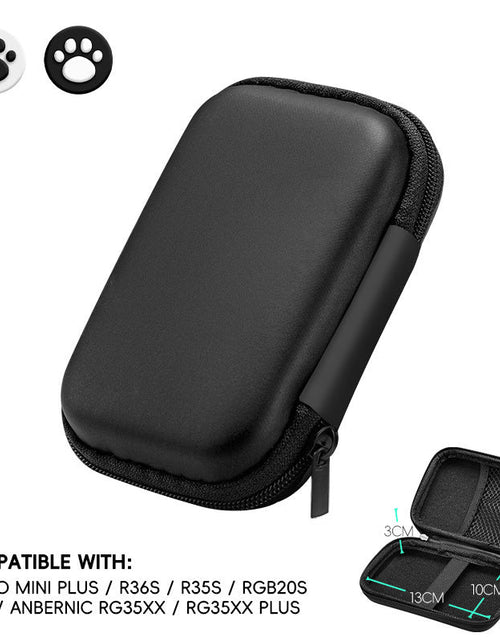 Load image into Gallery viewer, EVA hard shell bag suitable for R35S/R36S handheld game console protection bag video game console accessory storage bag
