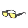 Black framed yellow film