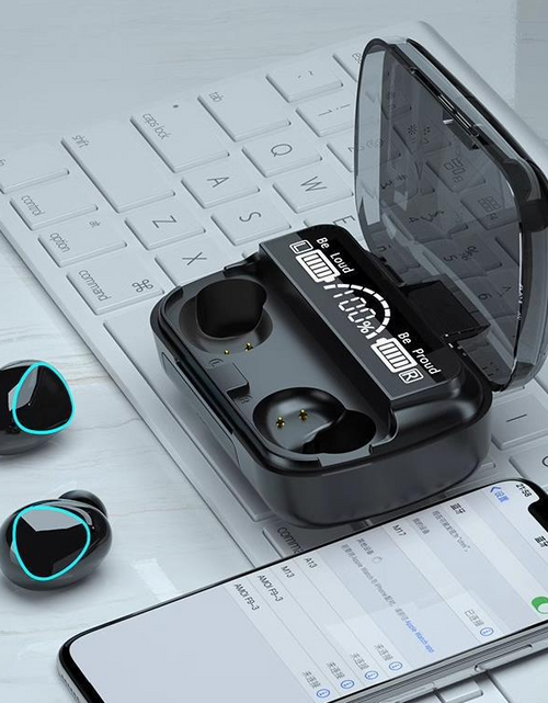 Load image into Gallery viewer, M10 Bluetooth earphones with ultra long battery life high battery capacity wireless noise reduction gaming earphones
