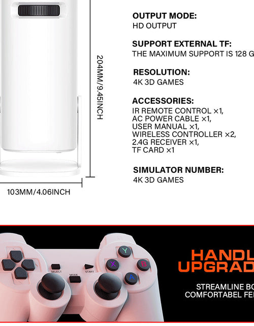 Load image into Gallery viewer, Square P30max High Definition 4K Gaming Projector Clear and Smooth

