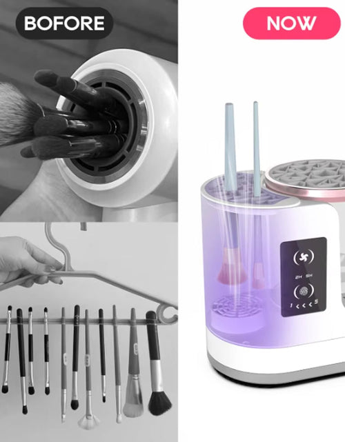 Load image into Gallery viewer, Electric Makeup Brush Cleaner Rechargeable Makeup Brushes Cleaning Tool Automatic Makeup Brush Cleaning Stand Device
