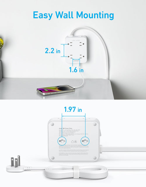 Load image into Gallery viewer, Anker <b>341</b> USB Power Strip
