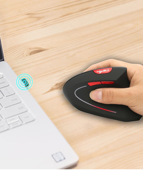 Load image into Gallery viewer, New Wireless Mouse 2.4G Vertical Health Mouse External Battery 6D Design Computer Office
