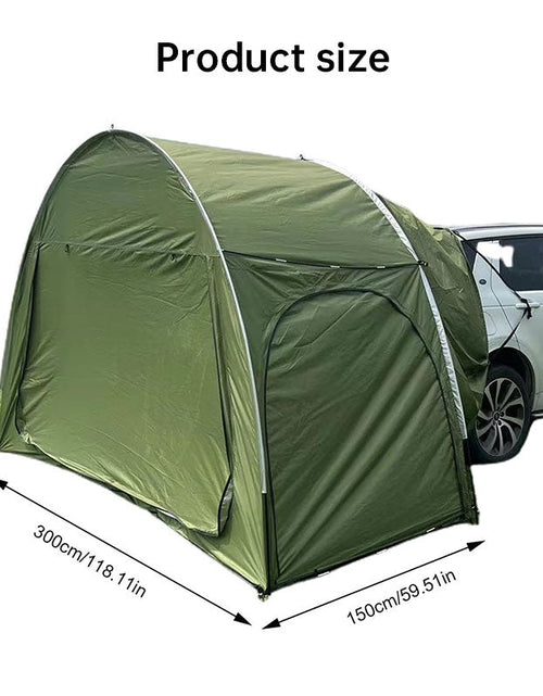 Load image into Gallery viewer, Outdoor car - trunk rear tent with canopy, sun - resistant camping equipment
