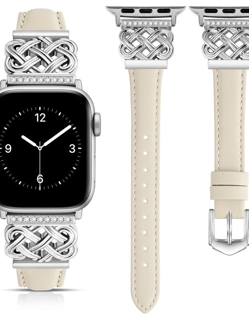 Load image into Gallery viewer, Strap Compatible with Apple Watch Band iWatch S10/SE98765 Metal Ultra-thin Watch Band

