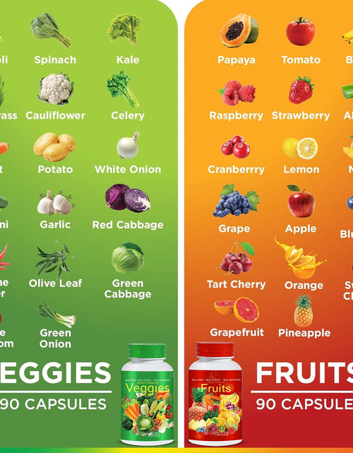 Load image into Gallery viewer, Fruits and Vegetables capsules
