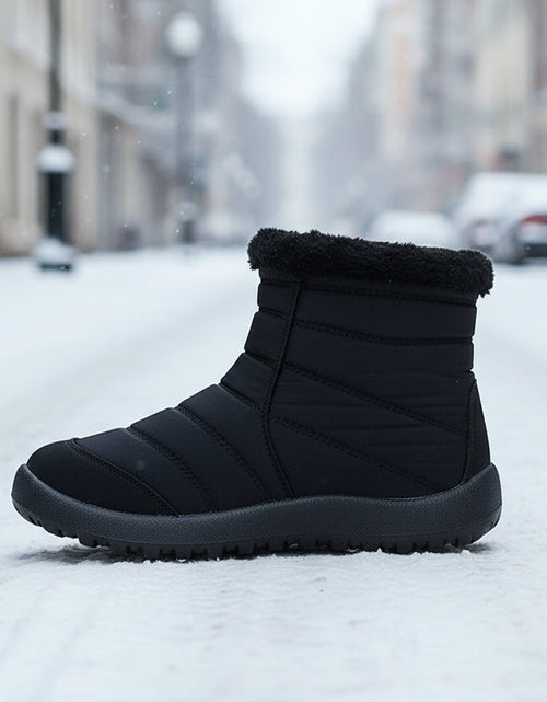 Load image into Gallery viewer, Women’s Thickened Cotton Snow Boots – Waterproof Warm Winter Boots
