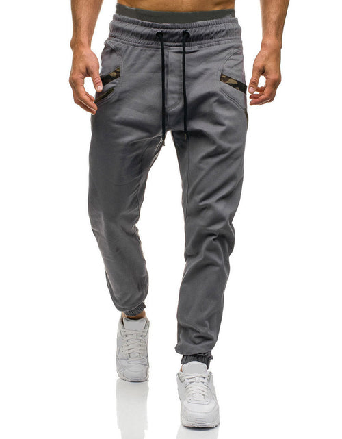 Load image into Gallery viewer, Fashion Men Gyms Pure color Pants Joggers Fitness Casual Long Pants Men Workout Skinny Sweatpants Jogger Tracksuit Trousers
