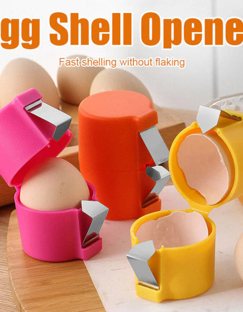 Load image into Gallery viewer, Creative egg opener Portable fast egg beater Egg shell opener Kitchen
