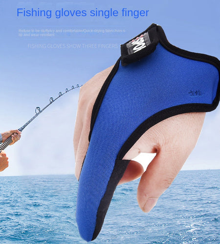 Breathable Fishing Single Finger Gloves Outdoor Fishing Gear Gloves Rock Fishing Sunscreen Roada Gloves Sea Fishing Control Line Gloves