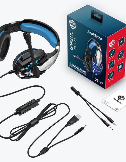 Load image into Gallery viewer, S9 Head mounted Esports Gaming Earphones Wired Luminous Computer Earphones PS4 Earphones
